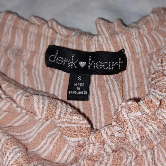 Derek Heart Off The Shoulder romper - Picture 3 of 6